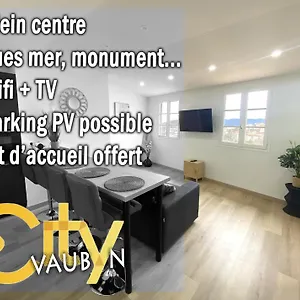 Emplacement Unique, Vue Ville&mer Cityvauban Appartement